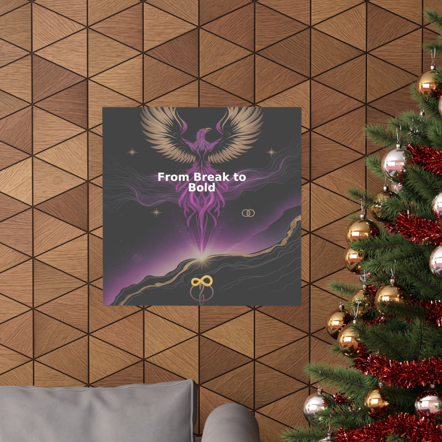 From Break to Bold - Matte Vertical Posters