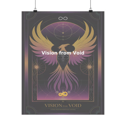 Vision from Void - Matte Vertical Posters