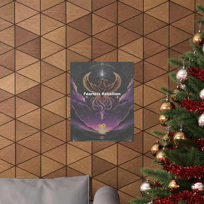Fearless Rebellion - Matte Vertical Posters