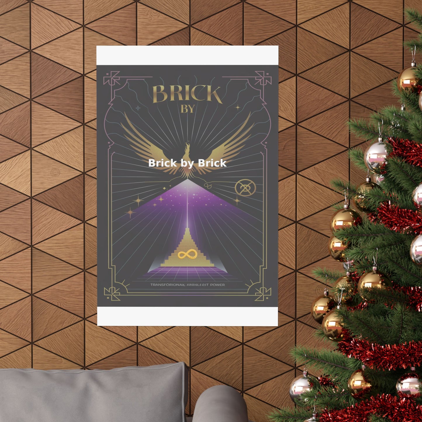 Brick by Brick - Matte Vertical Posters