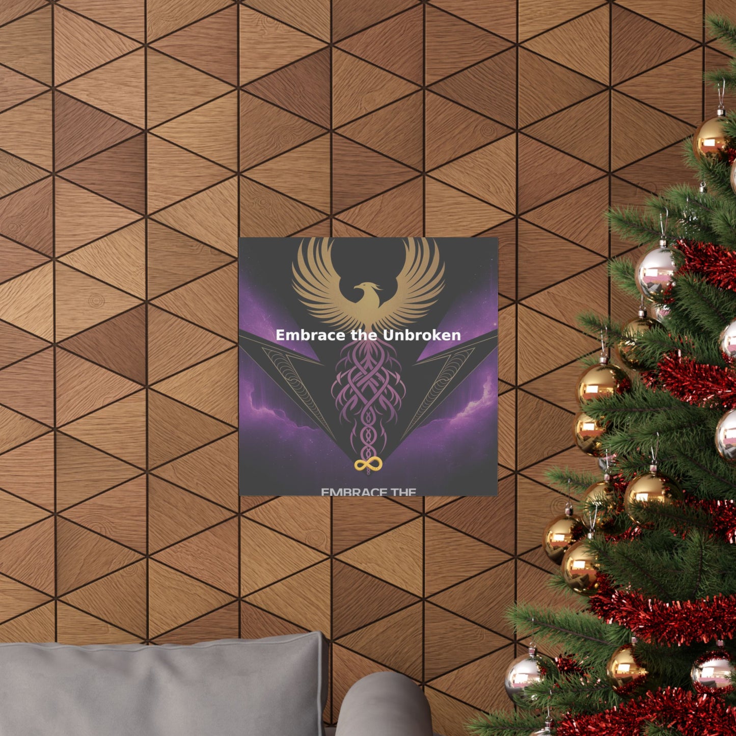 Embrace the Unbroken - Matte Vertical Posters