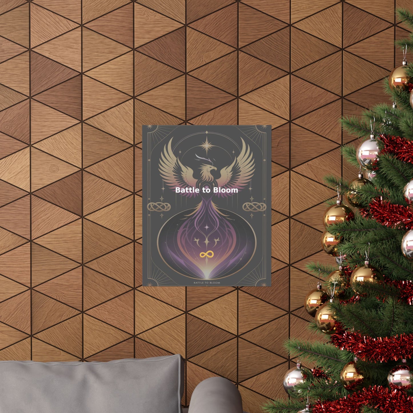 Battle to Bloom - Matte Vertical Posters