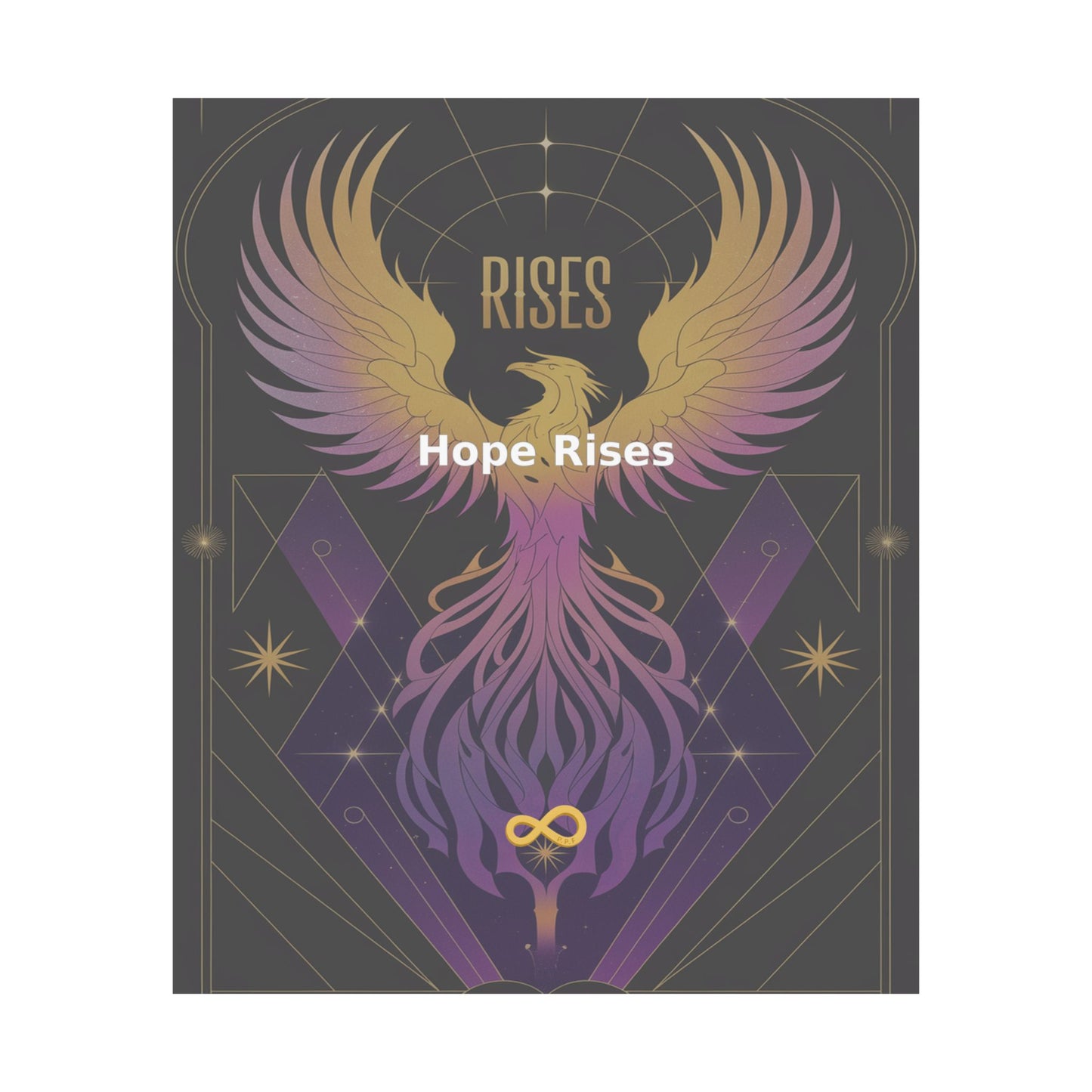Hope Rises - Matte Vertical Posters