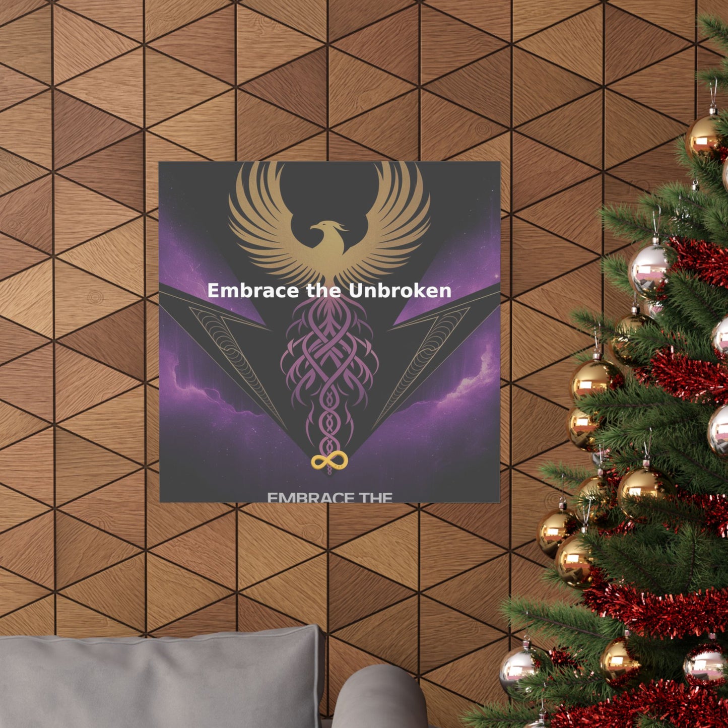 Embrace the Unbroken - Matte Vertical Posters