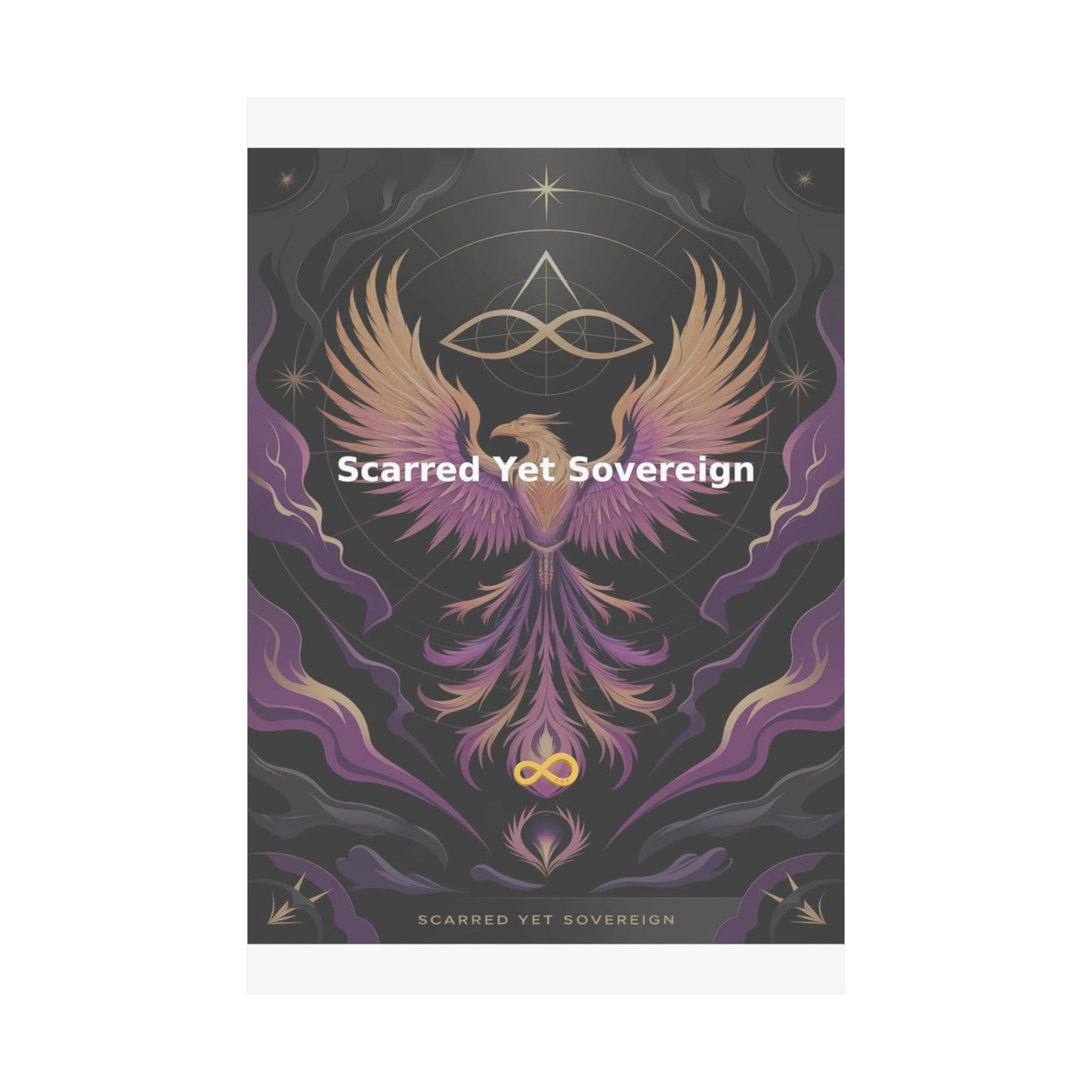 Scarred Yet Sovereign - Matte Vertical Posters