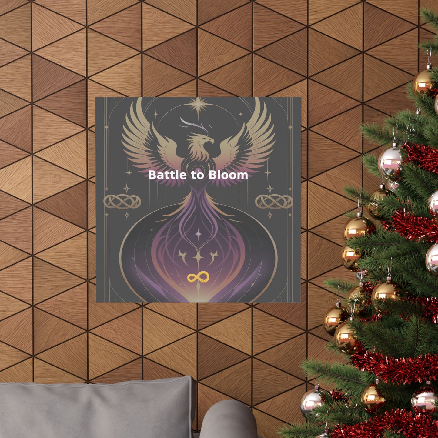 Battle to Bloom - Matte Vertical Posters