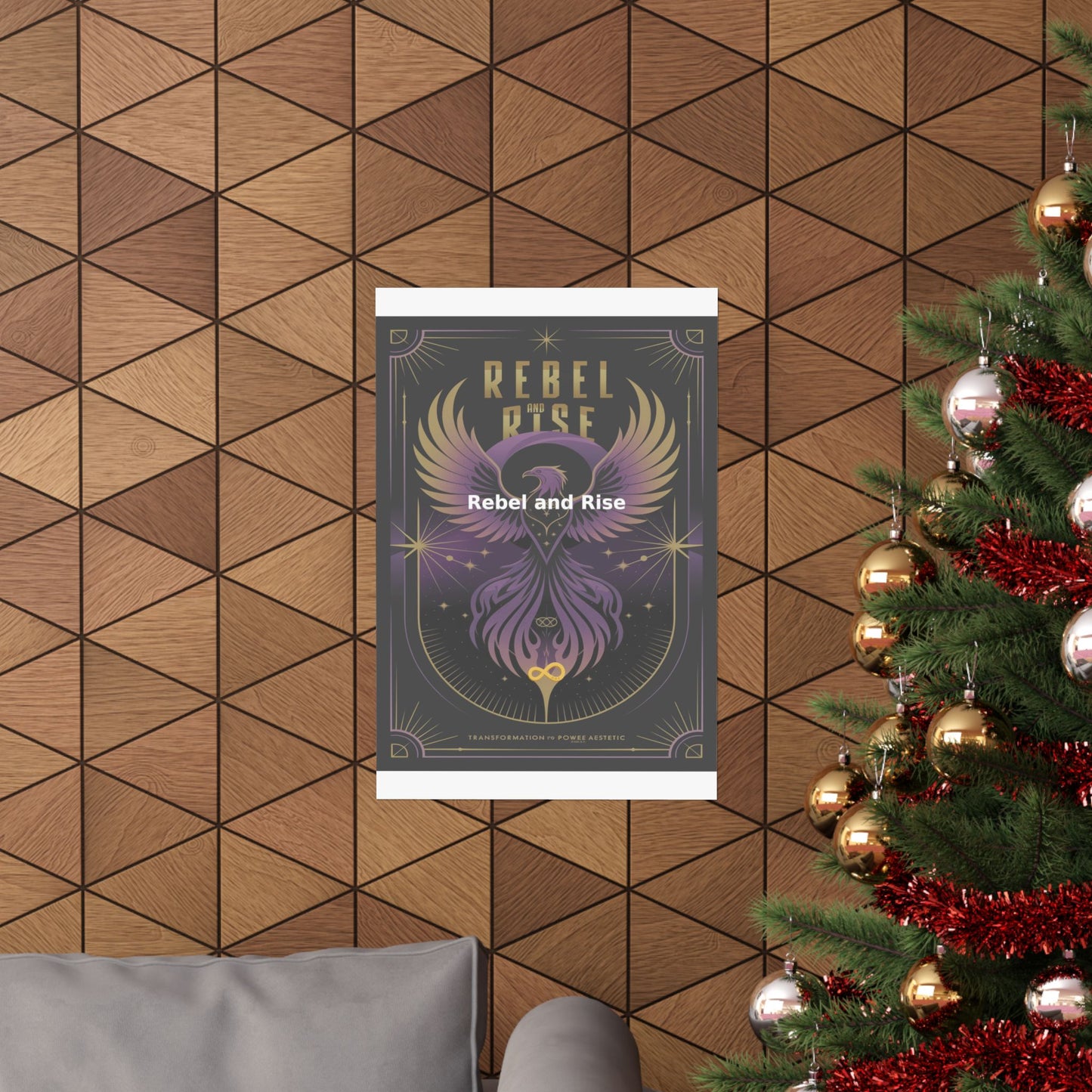 Rebel and Rise - Matte Vertical Posters