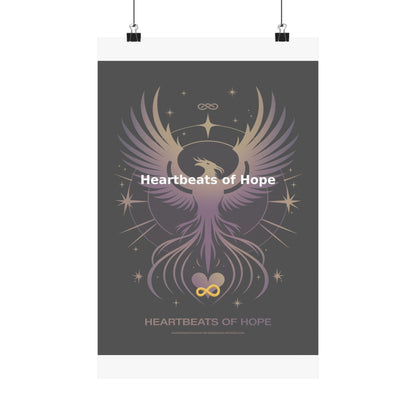 Heartbeats of Hope - Matte Vertical Posters