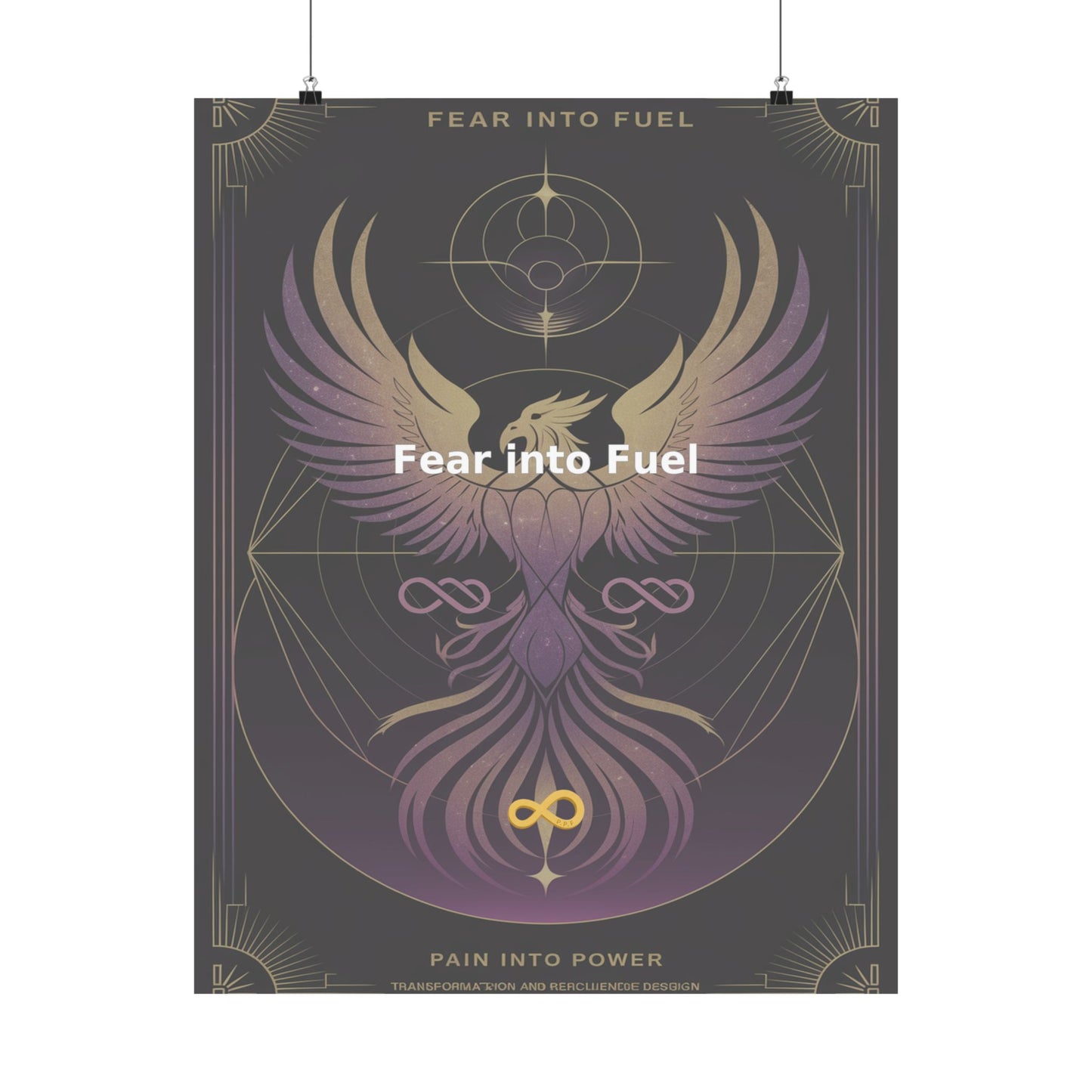 Fear into Fuel - Matte Vertical Posters