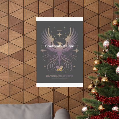 Heartbeats of Hope - Matte Vertical Posters