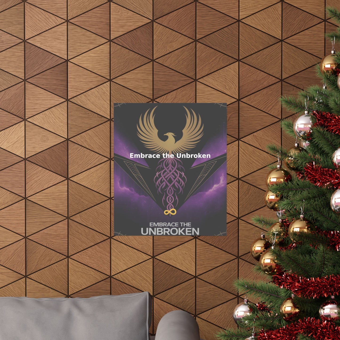 Embrace the Unbroken - Matte Vertical Posters