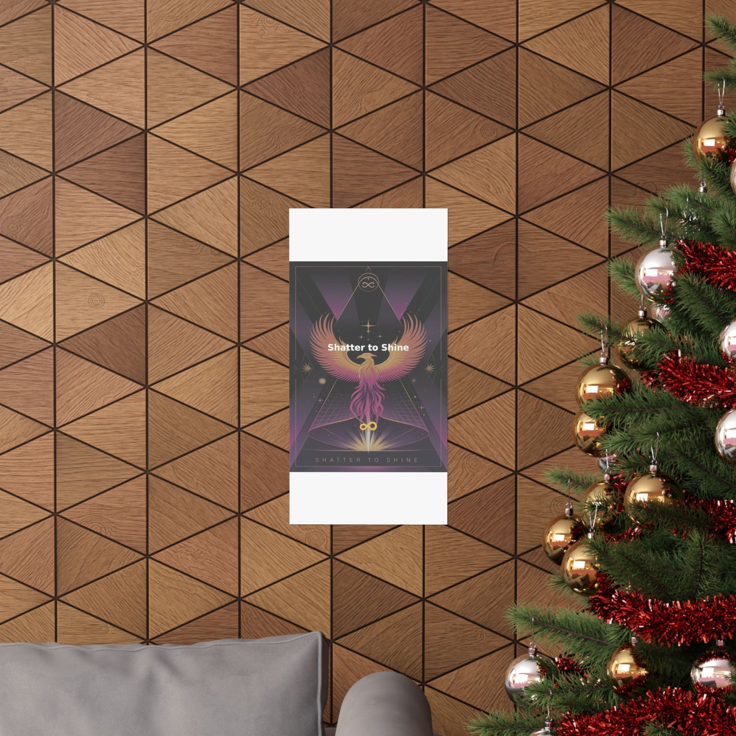 Shatter to Shine - Matte Vertical Posters