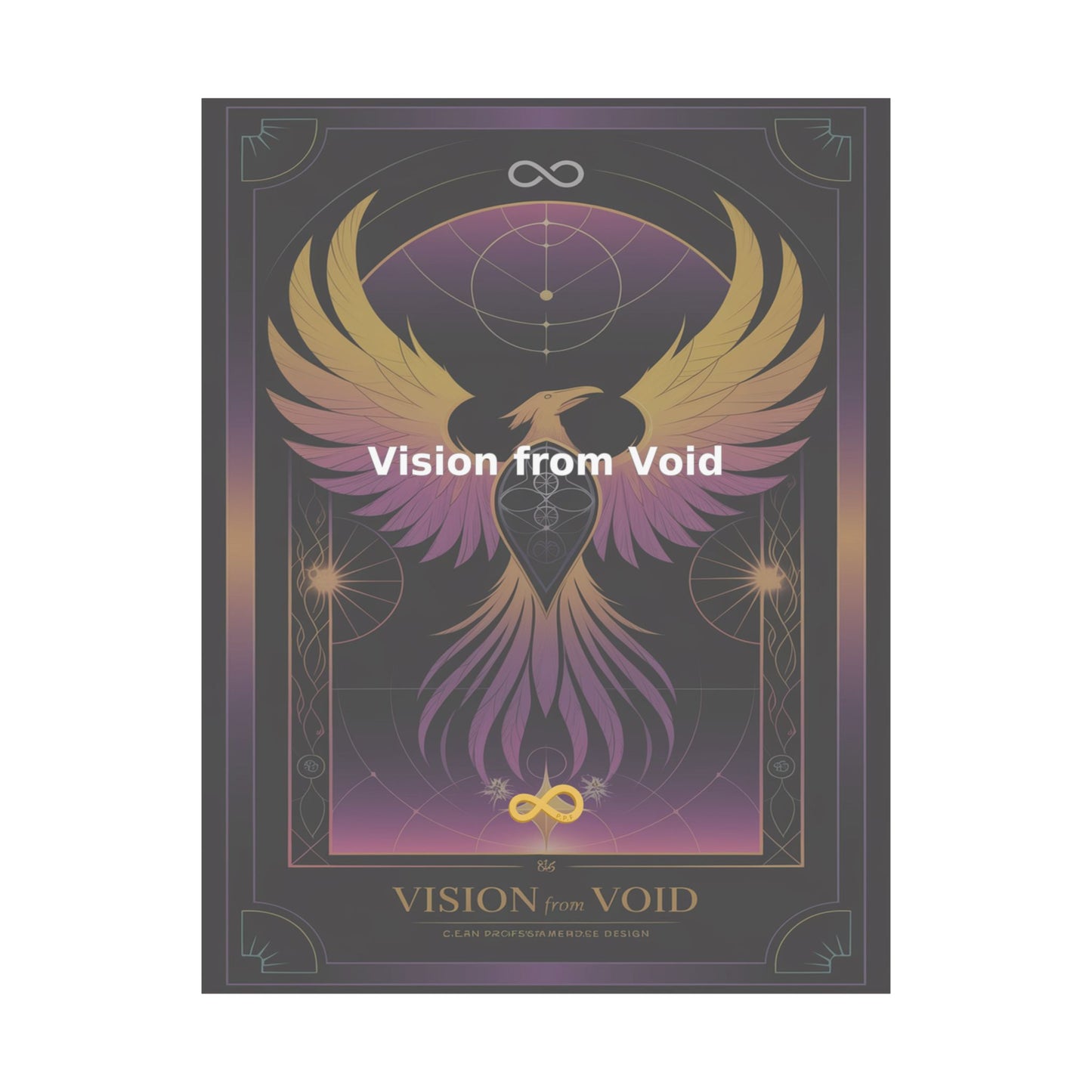 Vision from Void - Matte Vertical Posters