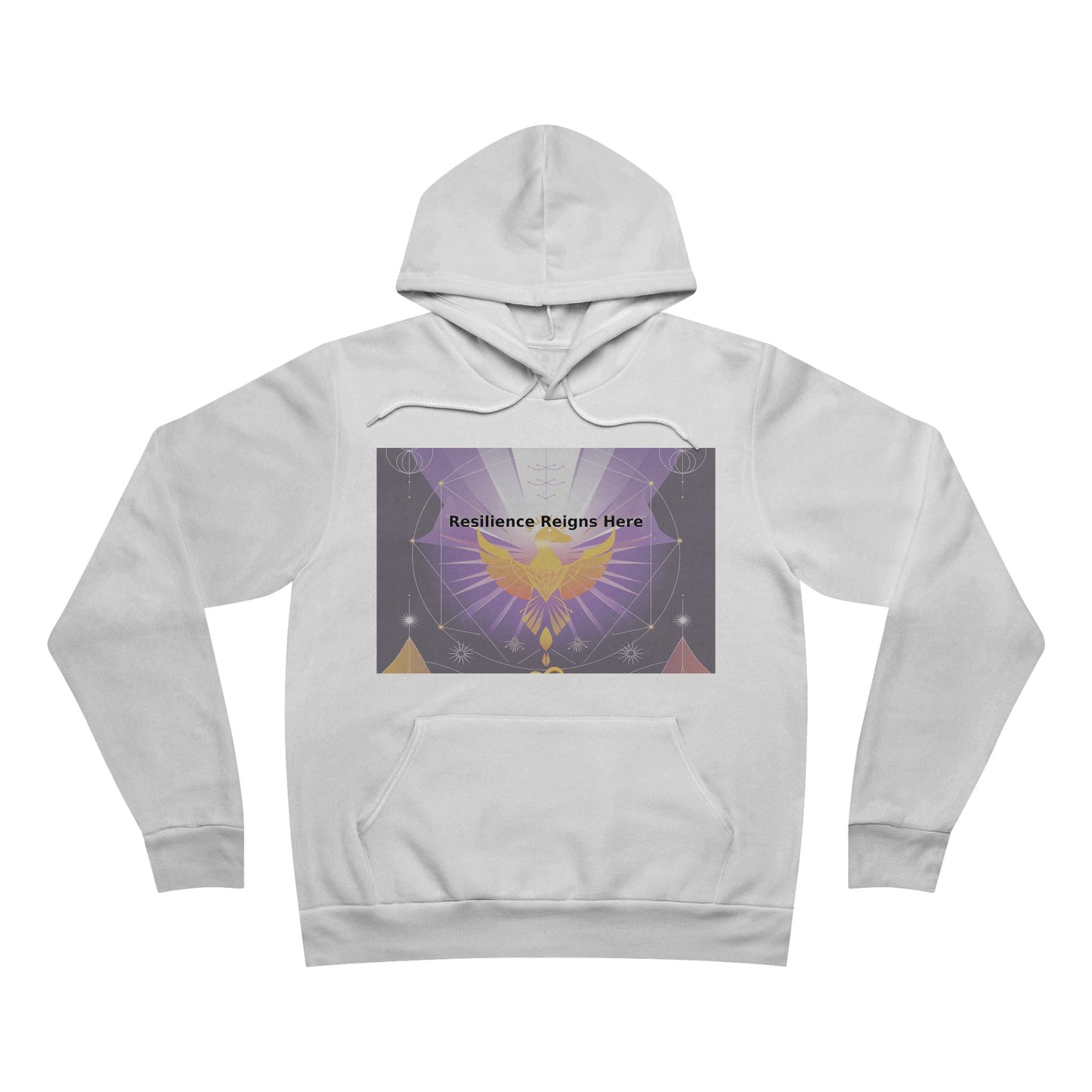 Resilience Reigns Here - Unisex Sponge Fleece Pullover Hoodie