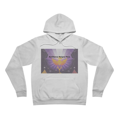 Resilience Reigns Here - Unisex Sponge Fleece Pullover Hoodie