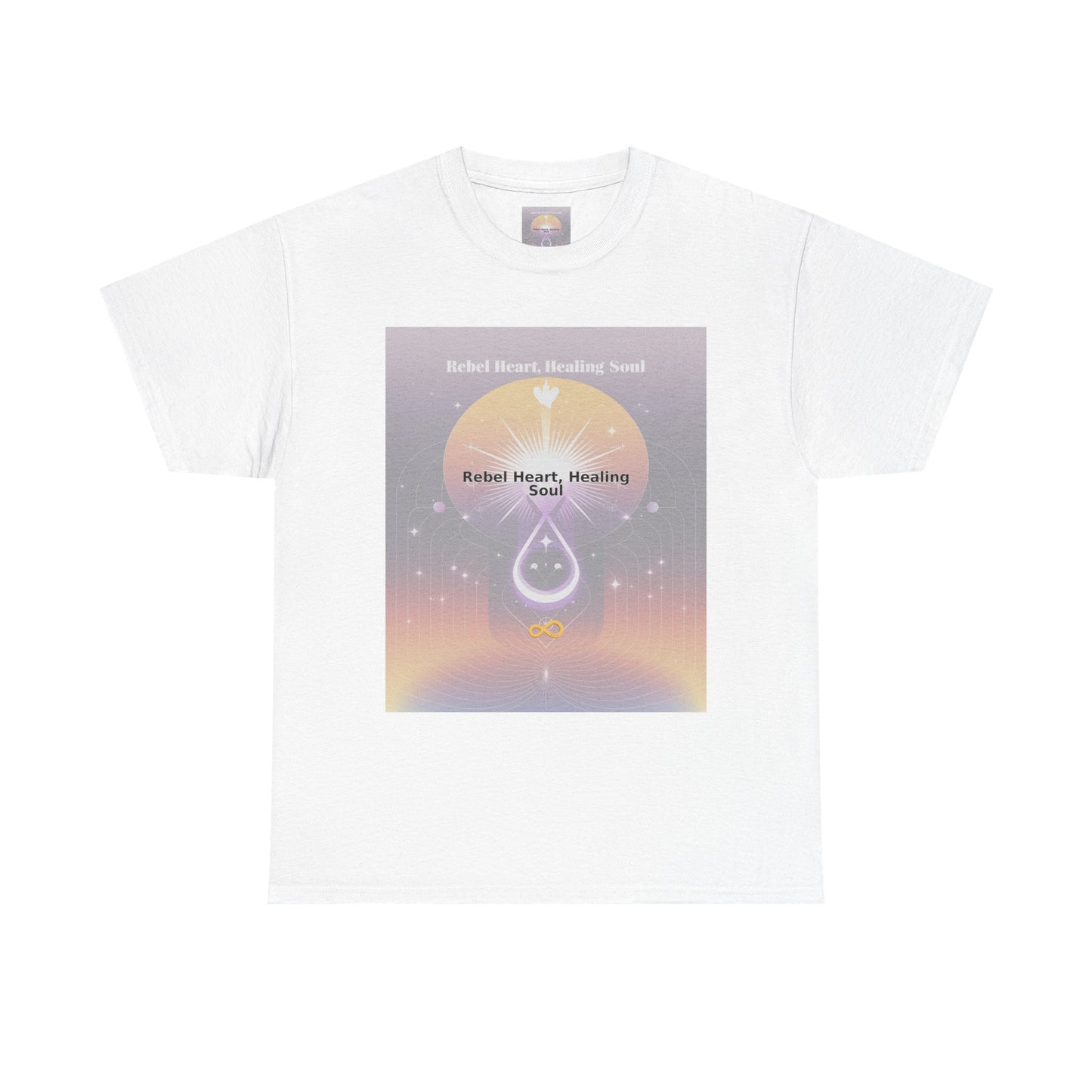 Rebel Heart, Healing Soul - Unisex Heavy Cotton Tee