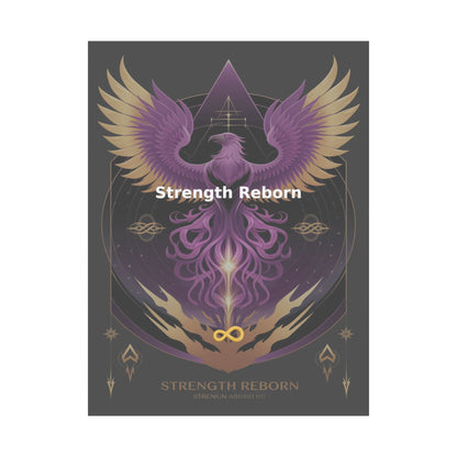 Strength Reborn - Matte Vertical Posters