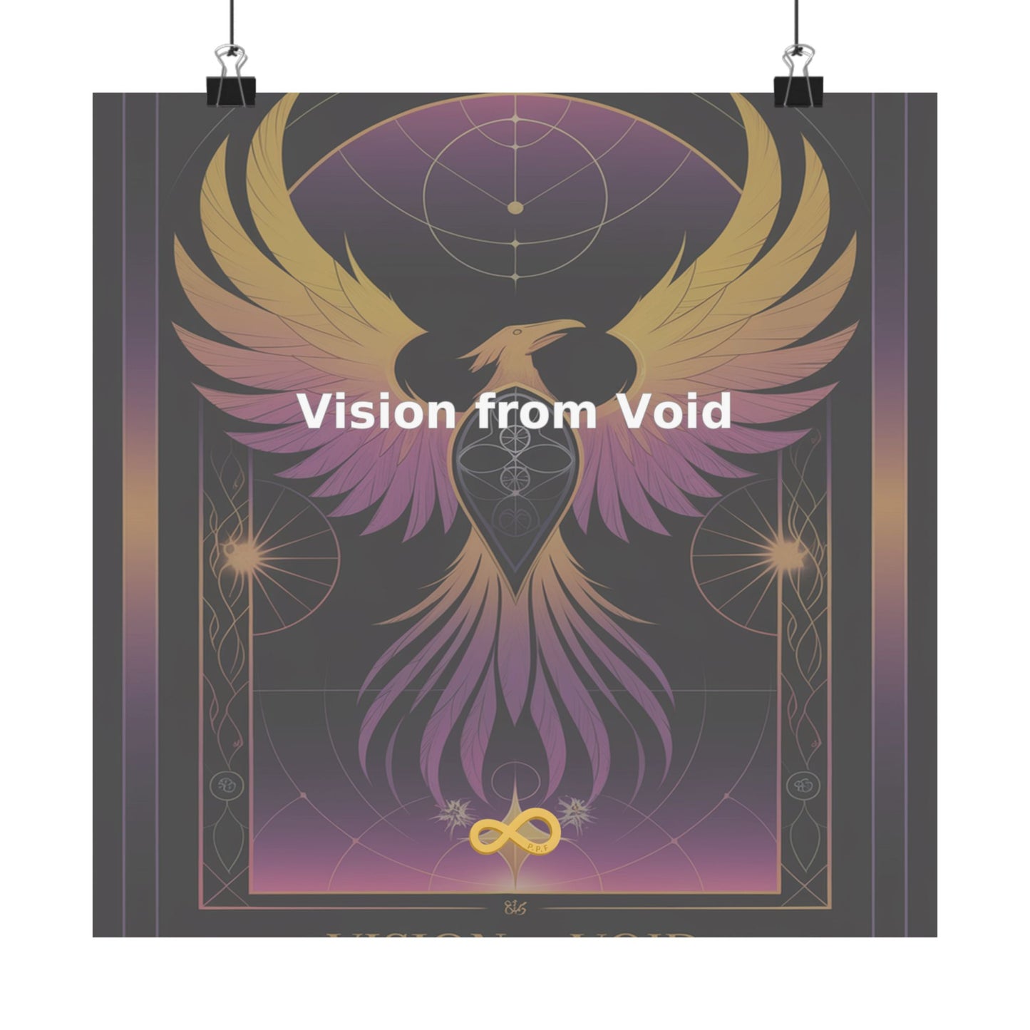Vision from Void - Matte Vertical Posters