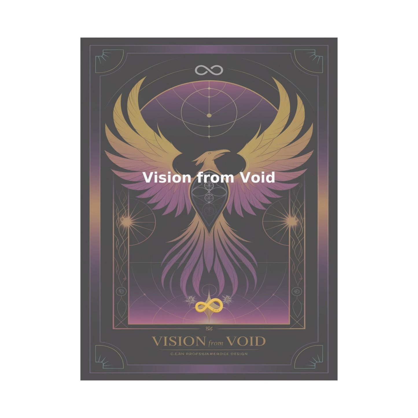 Vision from Void - Matte Vertical Posters