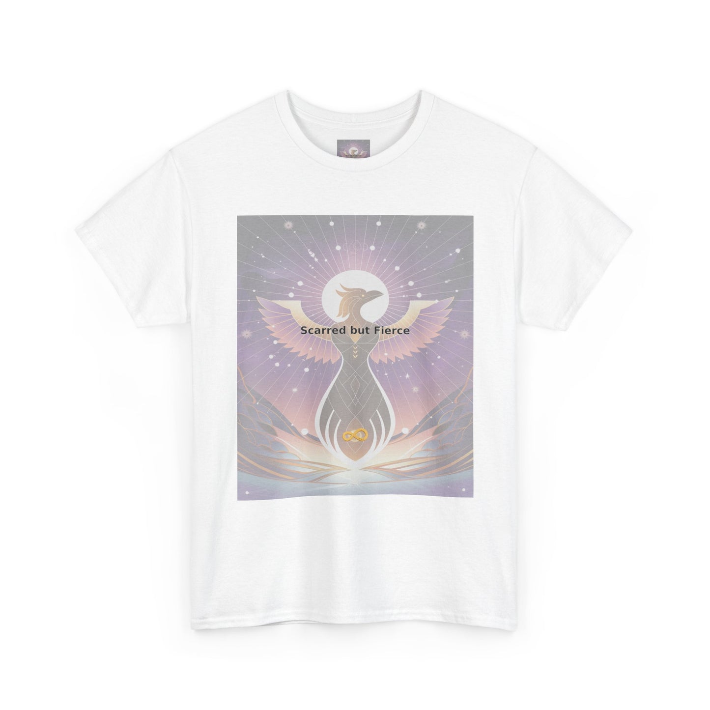 Scarred but Fierce - Unisex Heavy Cotton Tee