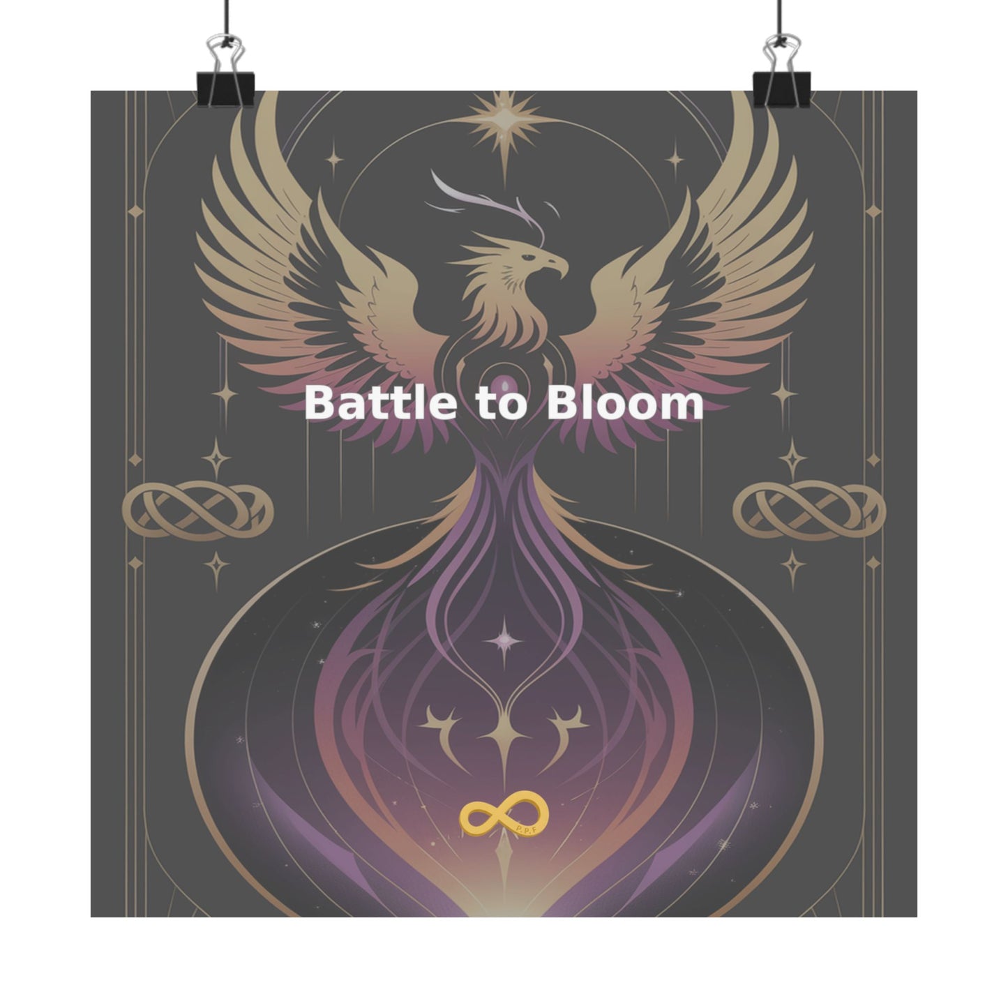 Battle to Bloom - Matte Vertical Posters