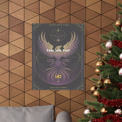 Fear into Fuel - Matte Vertical Posters