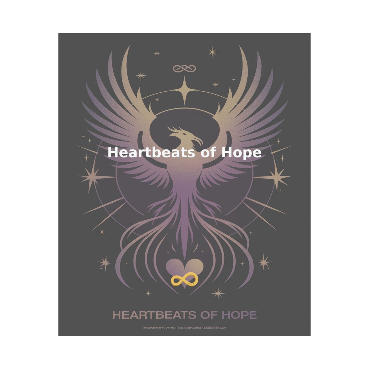 Heartbeats of Hope - Matte Vertical Posters