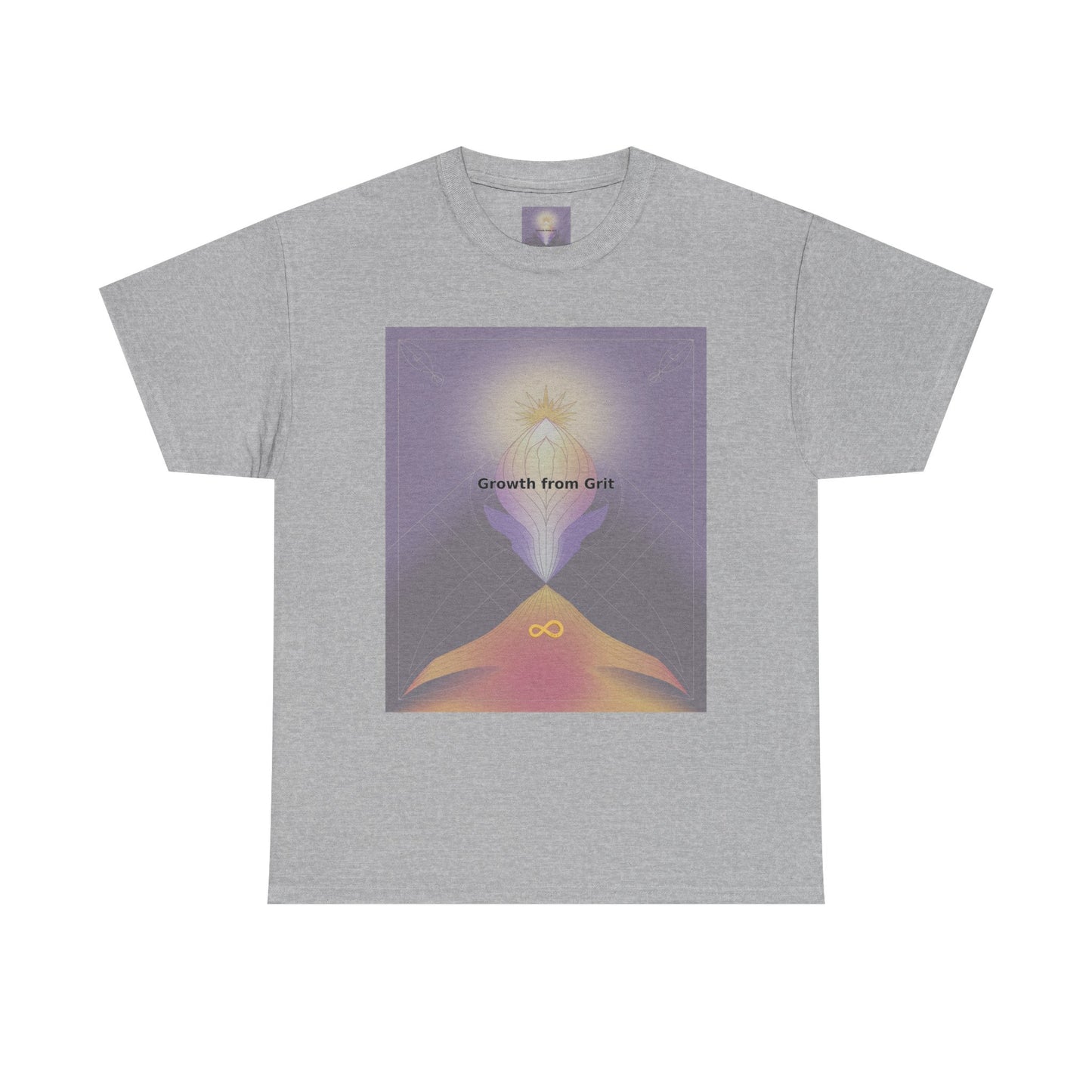 Growth from Grit - Unisex Heavy Cotton Tee