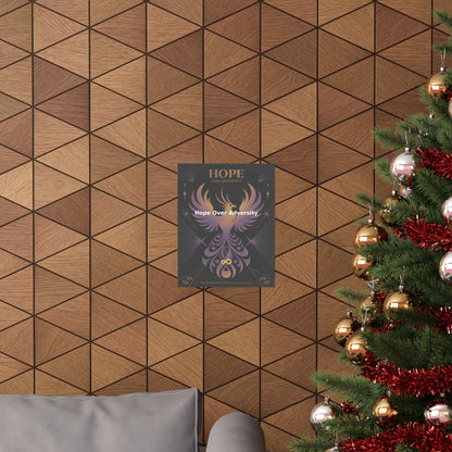 Hope Over Adversity - Matte Vertical Posters