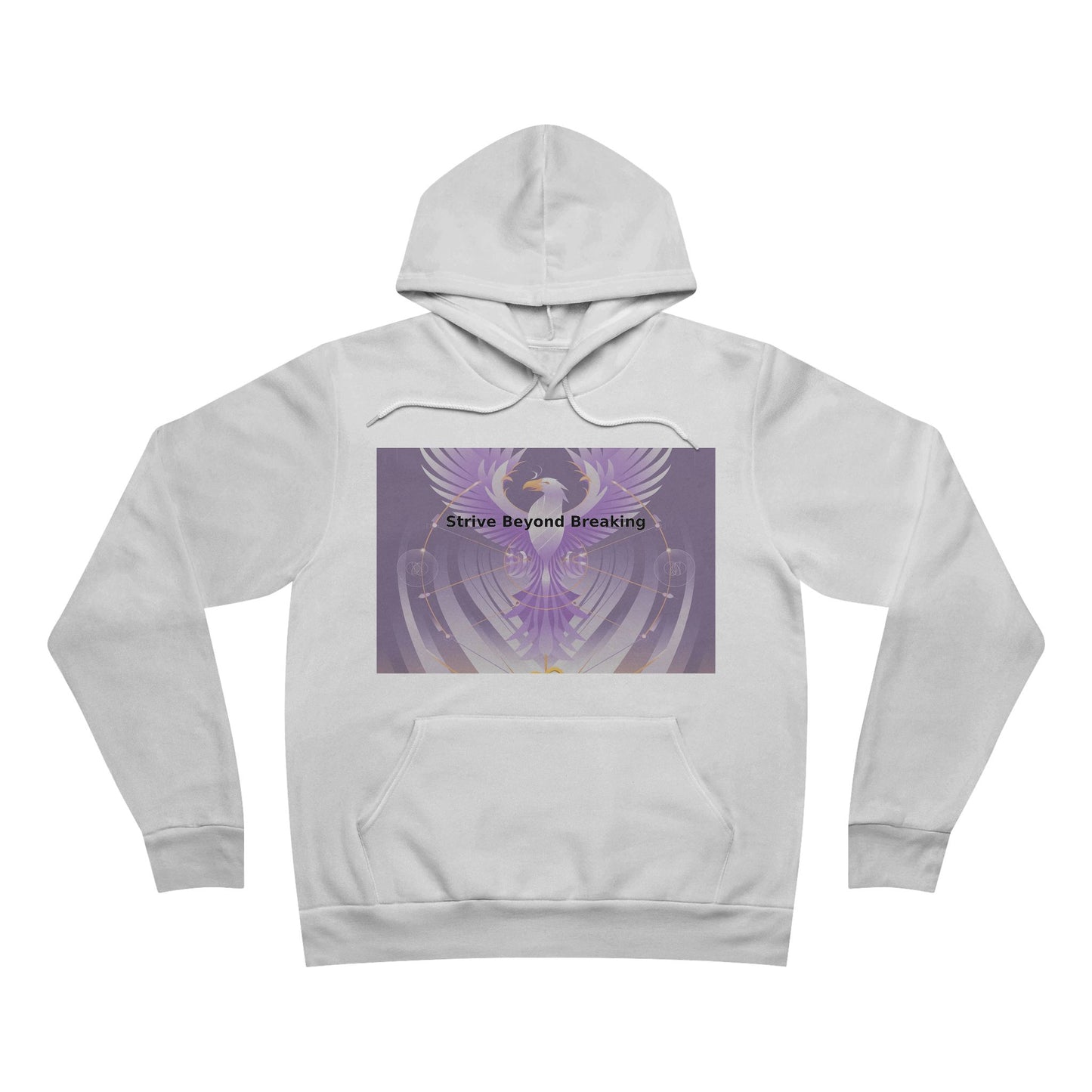 Strive Beyond Breaking - Unisex Sponge Fleece Pullover Hoodie