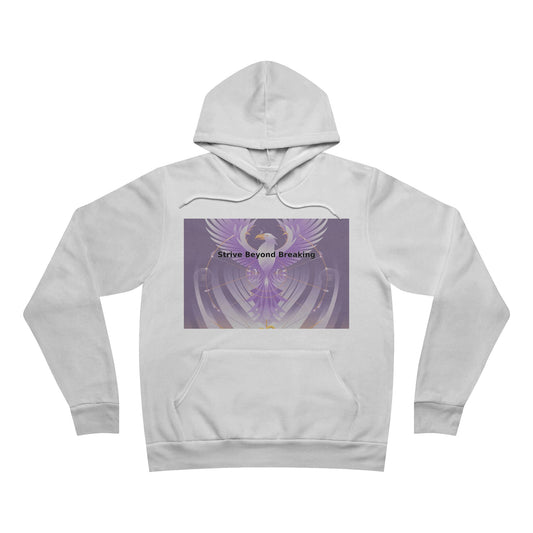 Strive Beyond Breaking - Unisex Sponge Fleece Pullover Hoodie
