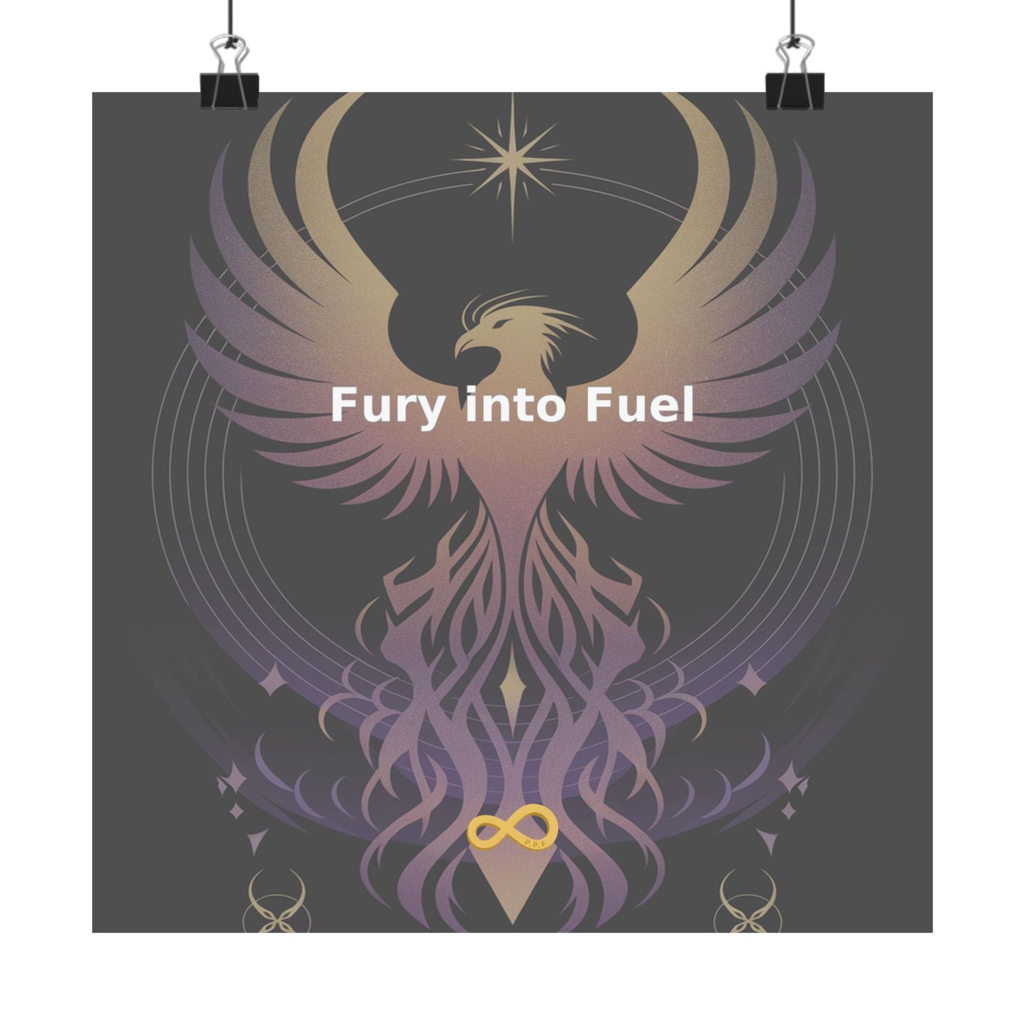 Fury into Fuel - Matte Vertical Posters