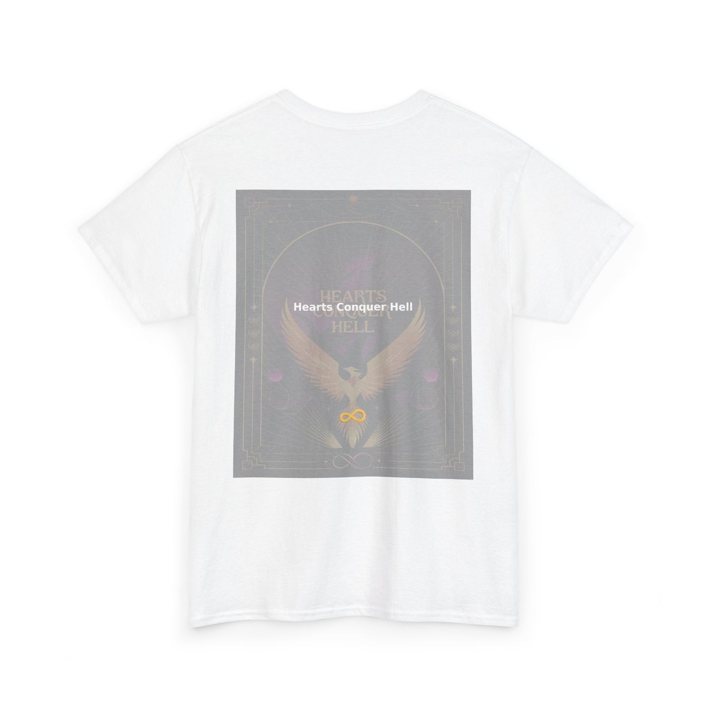 Hearts Conquer Hell - Unisex Heavy Cotton Tee