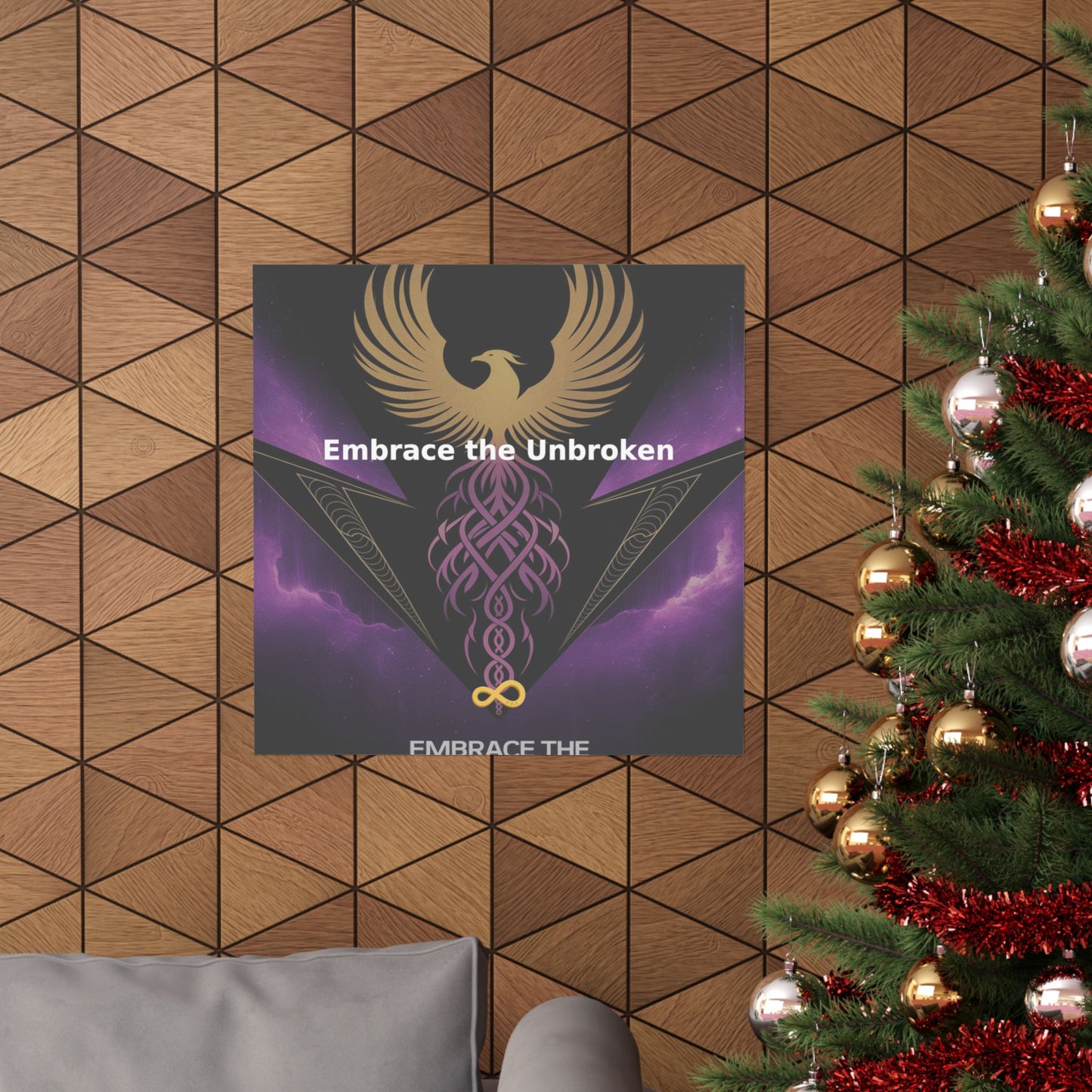 Embrace the Unbroken - Matte Vertical Posters