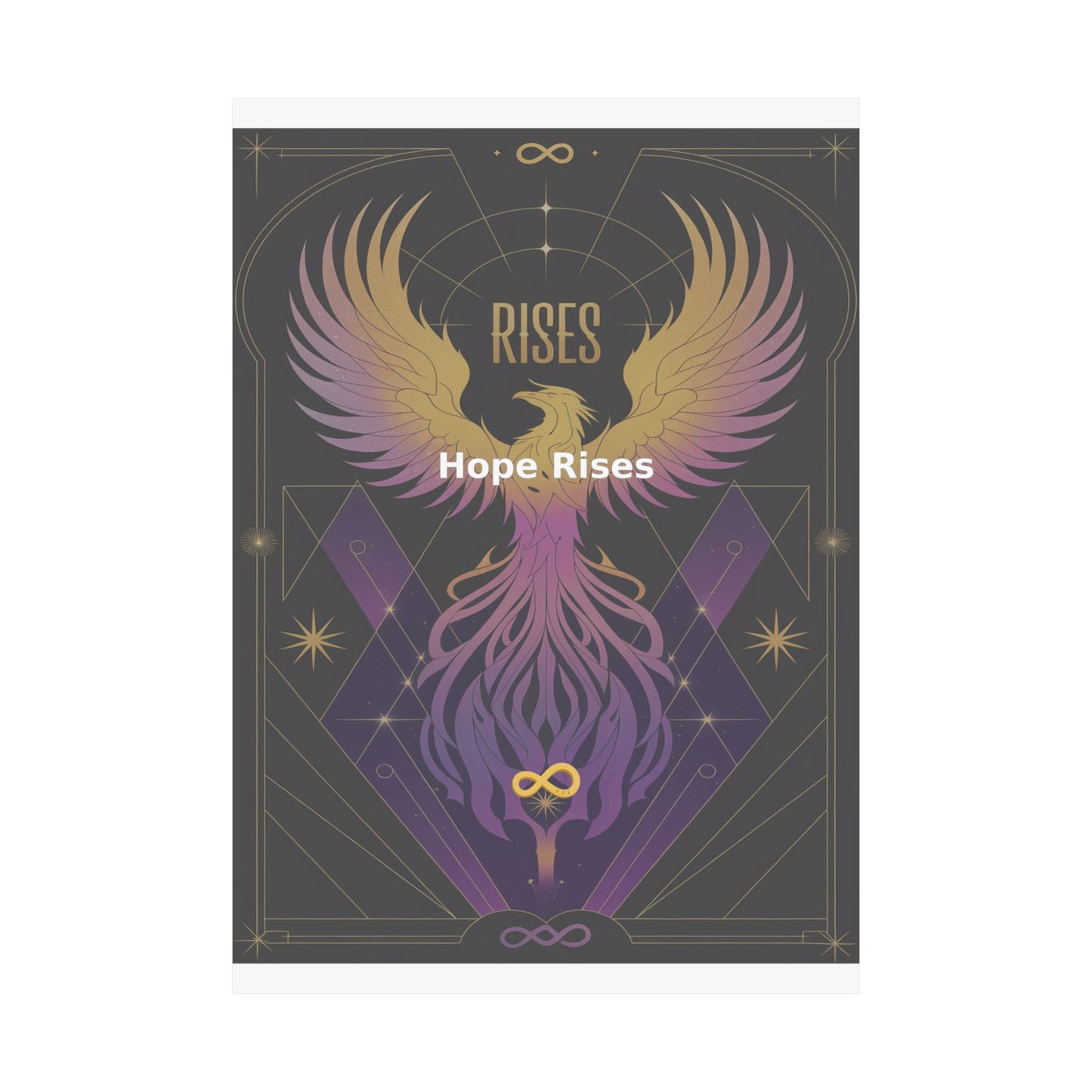 Hope Rises - Matte Vertical Posters