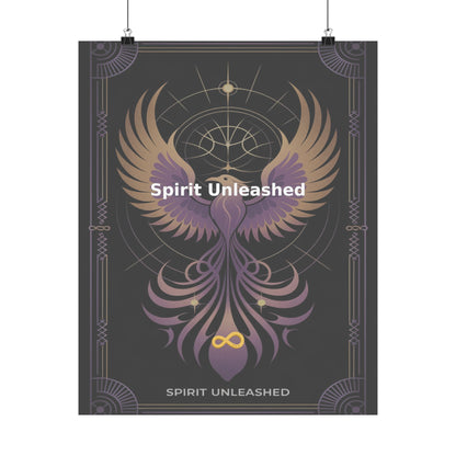 Spirit Unleashed - Matte Vertical Posters