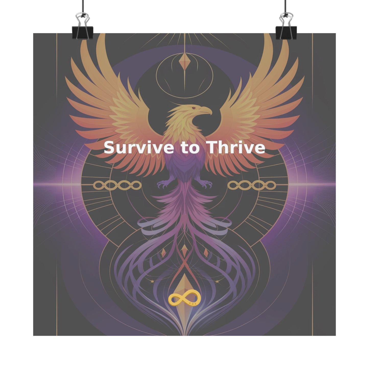 Survive to Thrive - Matte Vertical Posters