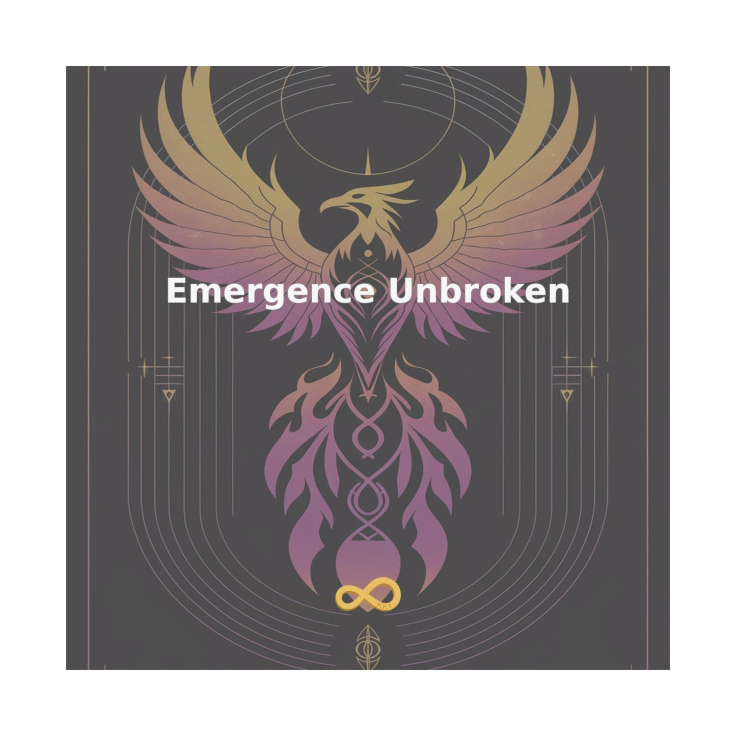Emergence Unbroken - Matte Vertical Posters