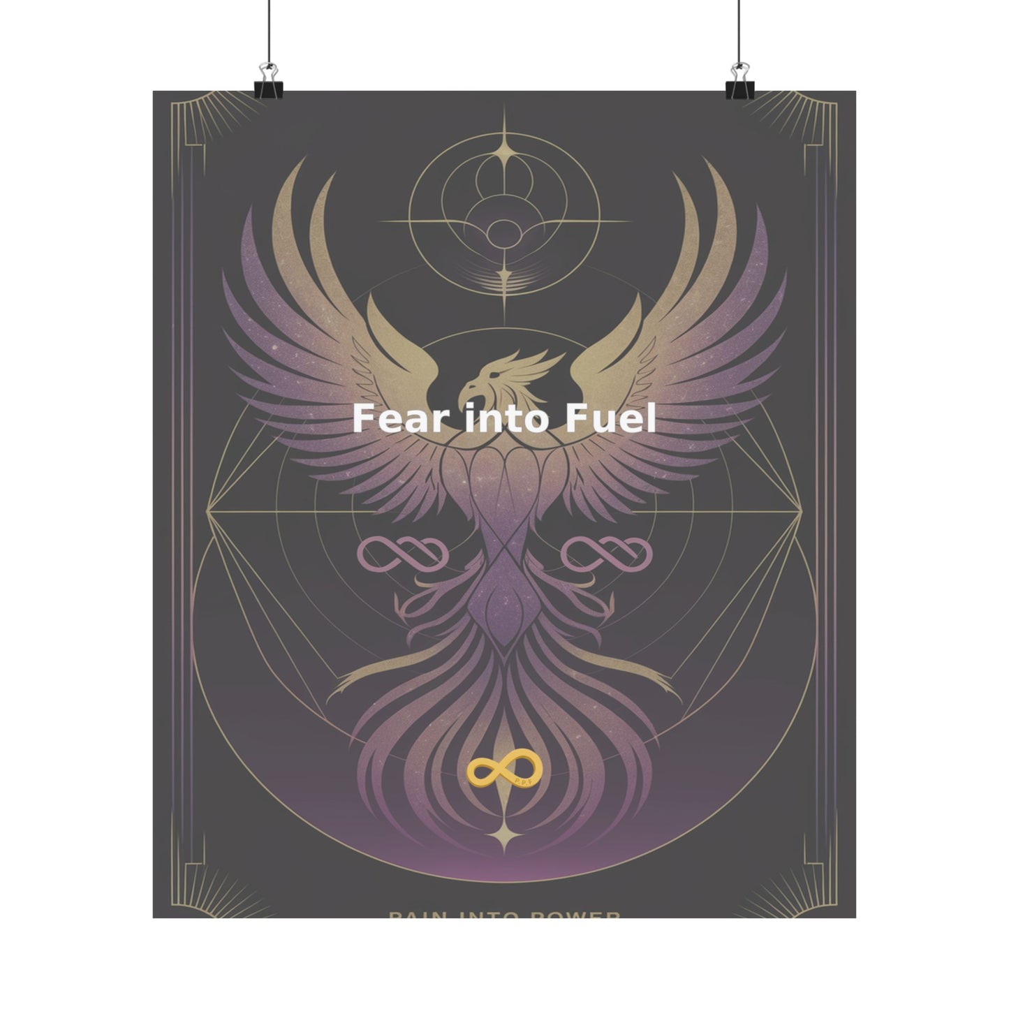 Fear into Fuel - Matte Vertical Posters