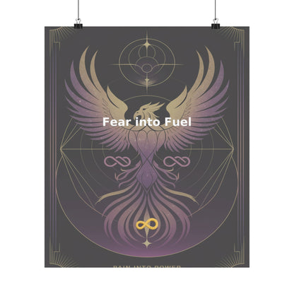 Fear into Fuel - Matte Vertical Posters