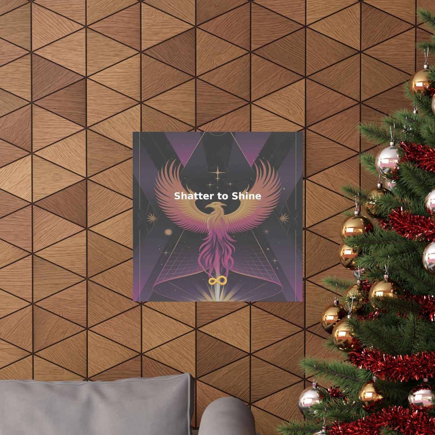 Shatter to Shine - Matte Vertical Posters