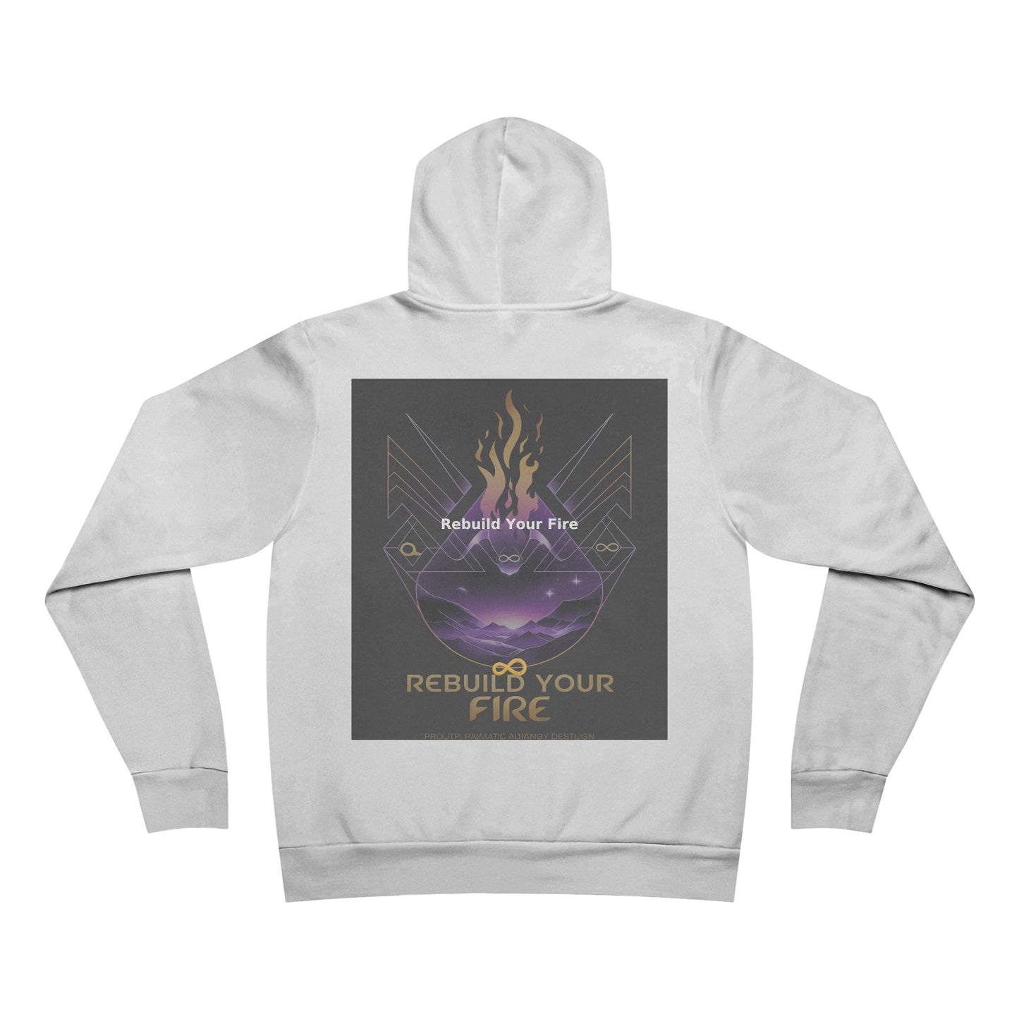 Rebuild Your Fire - Unisex Sponge Fleece Pullover Hoodie