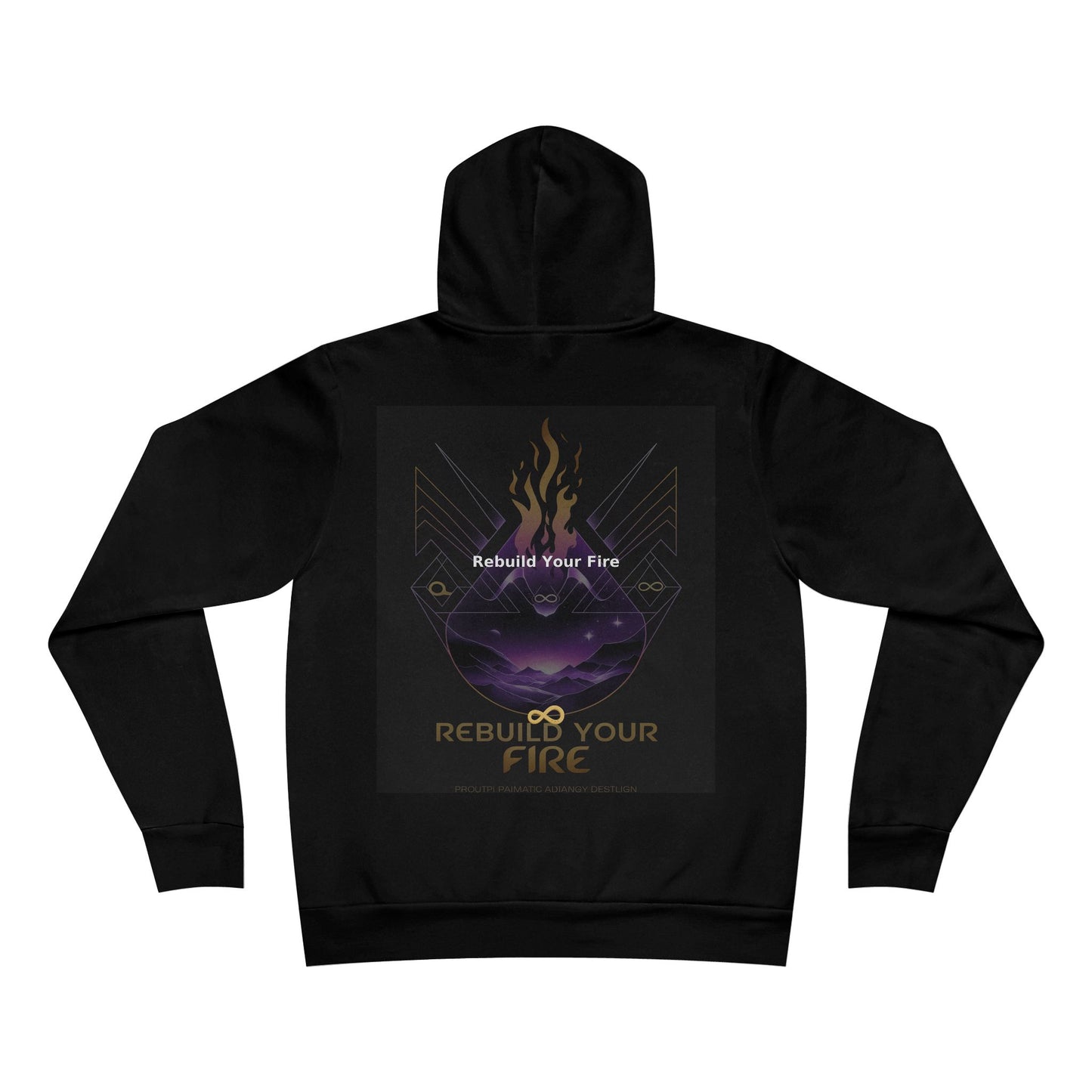 Rebuild Your Fire - Unisex Sponge Fleece Pullover Hoodie