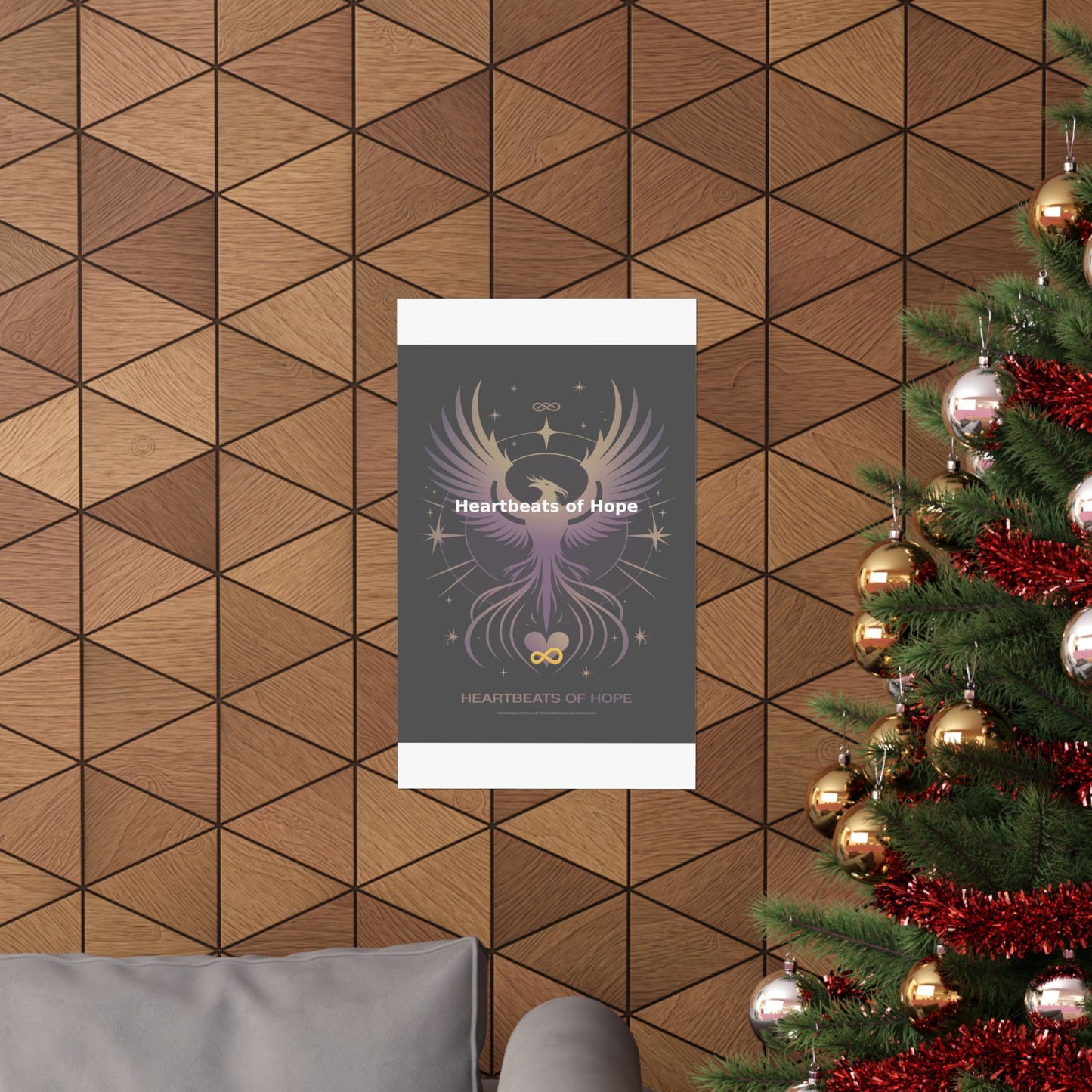 Heartbeats of Hope - Matte Vertical Posters