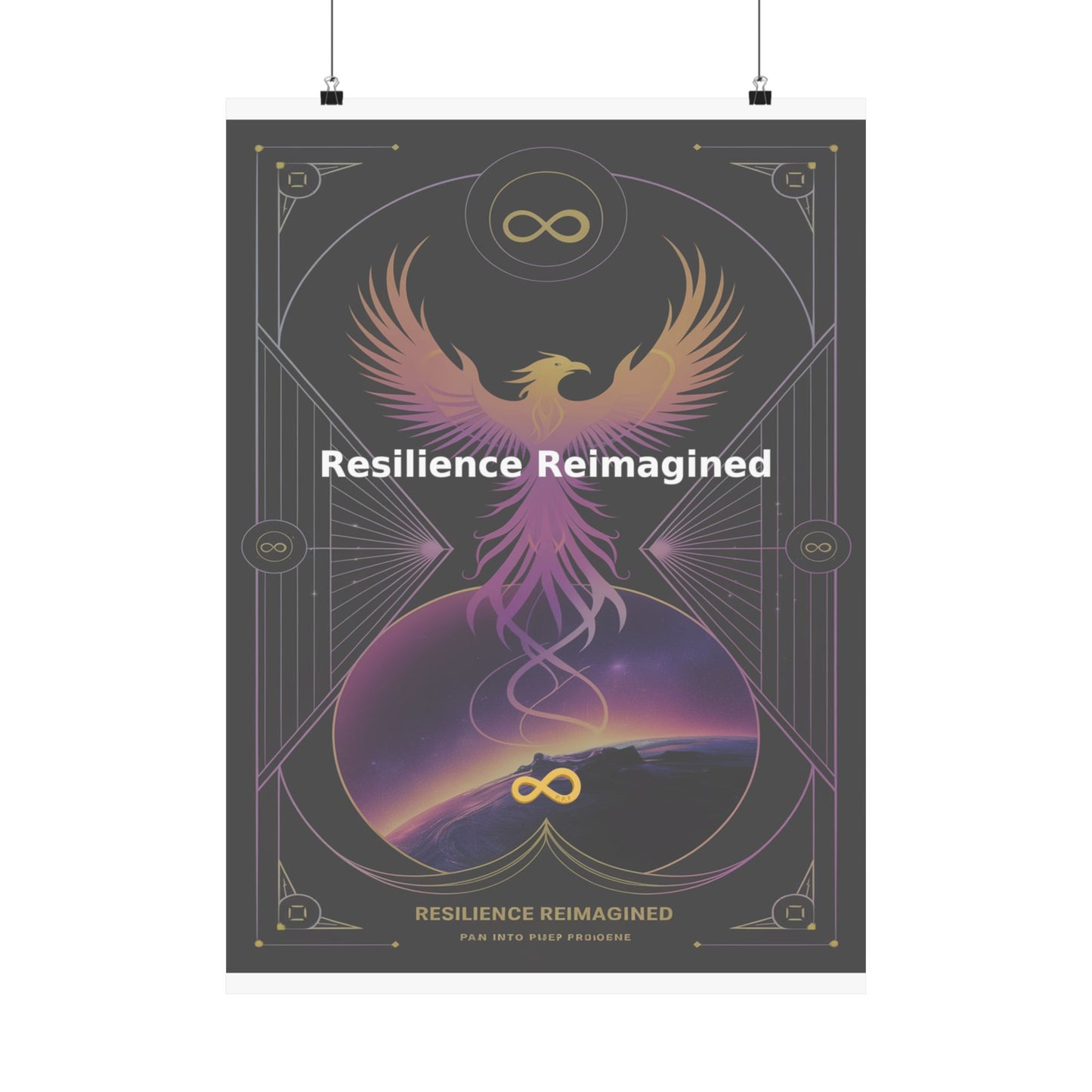 Resilience Reimagined - Matte Vertical Posters