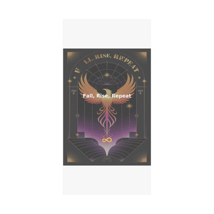 Fall, Rise, Repeat - Matte Vertical Posters