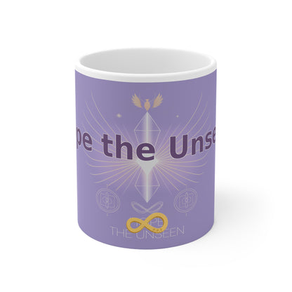 Hope the Unseen - White Ceramic Mug, 11oz