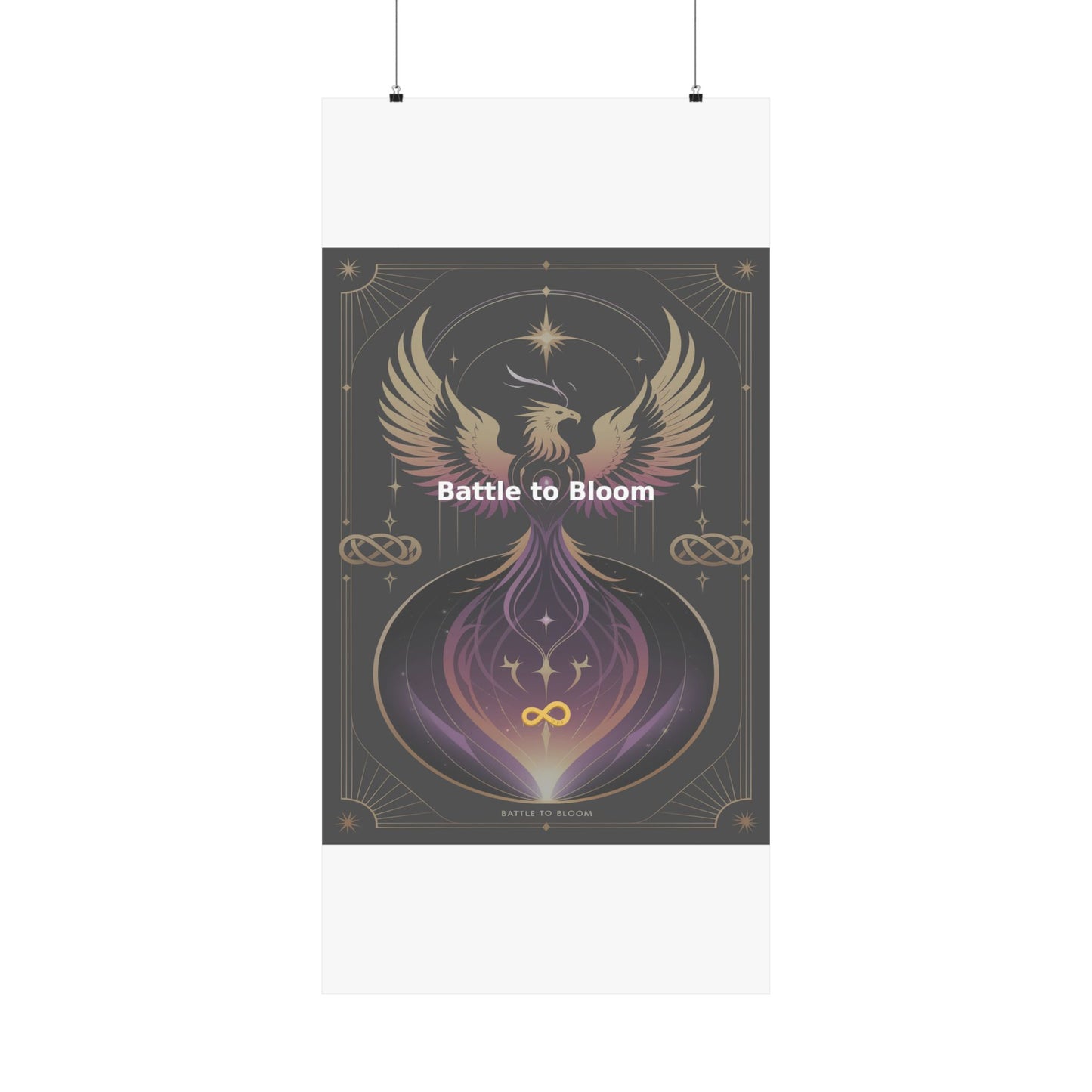 Battle to Bloom - Matte Vertical Posters