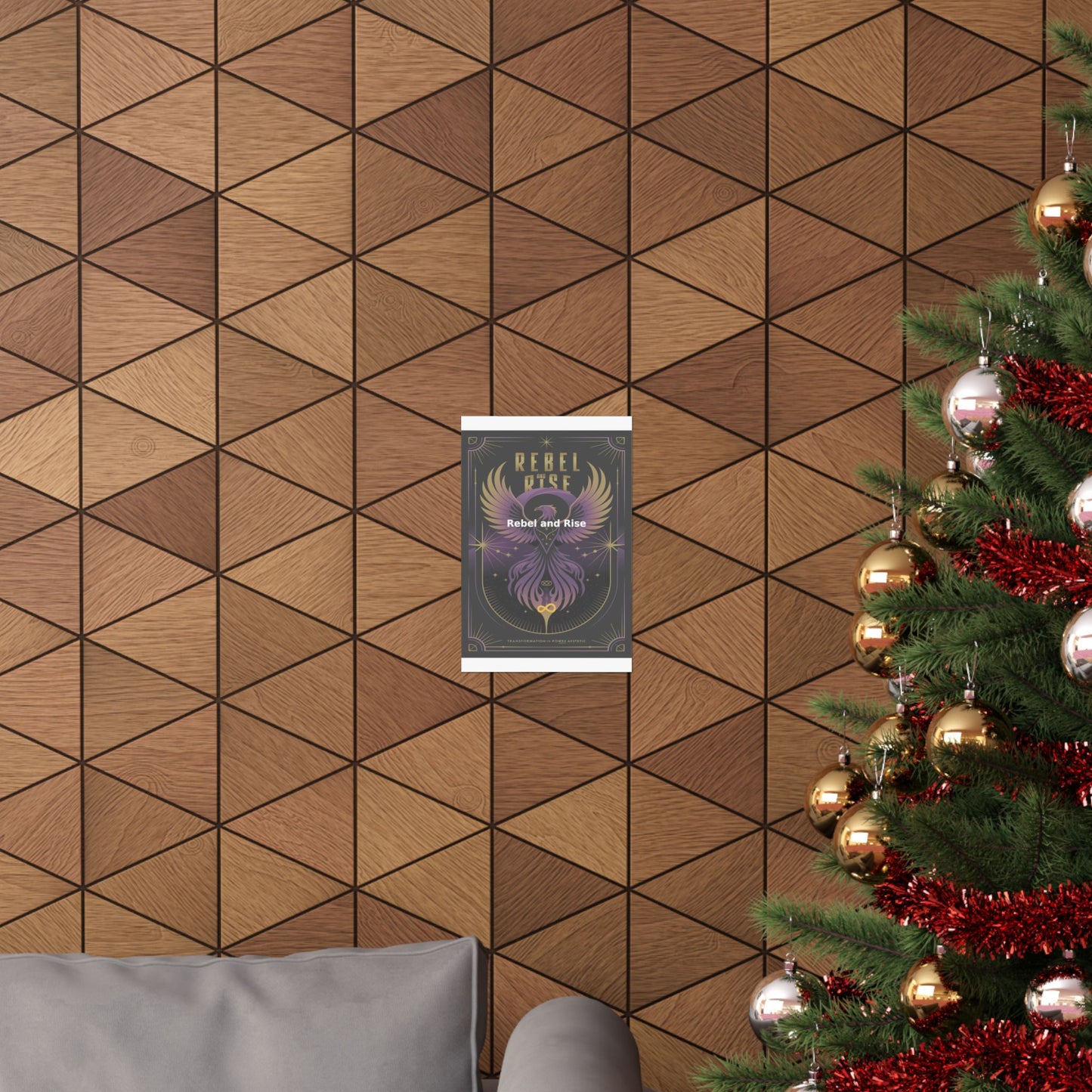 Rebel and Rise - Matte Vertical Posters