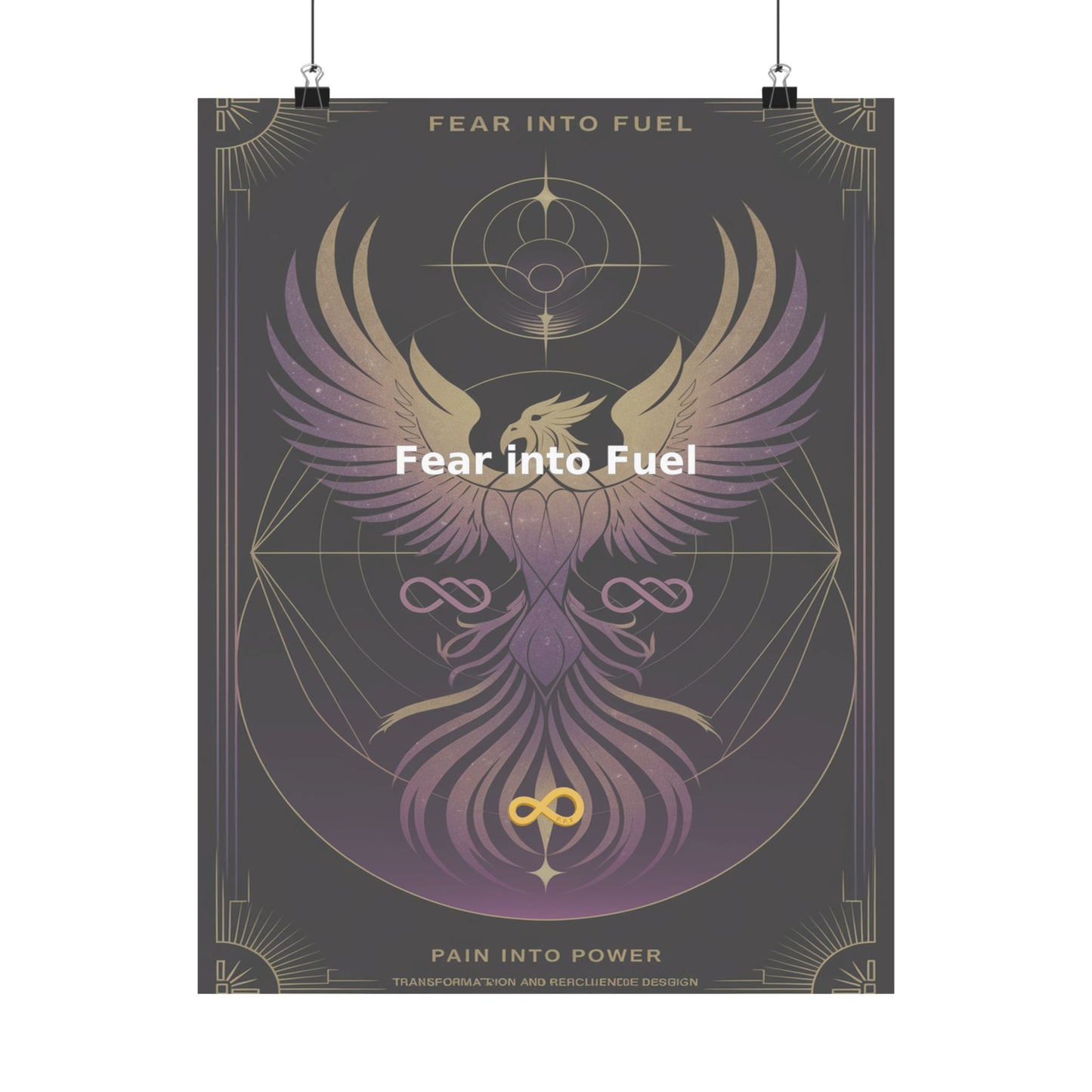 Fear into Fuel - Matte Vertical Posters